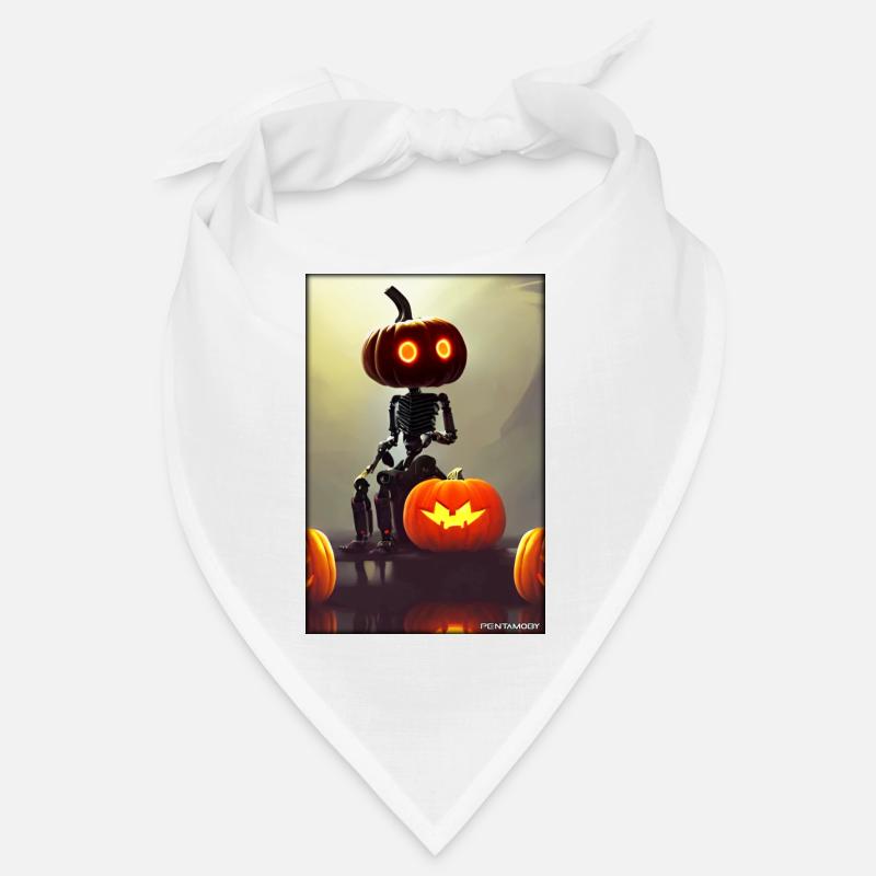 Robots Halloween Future Technology Science Bandana