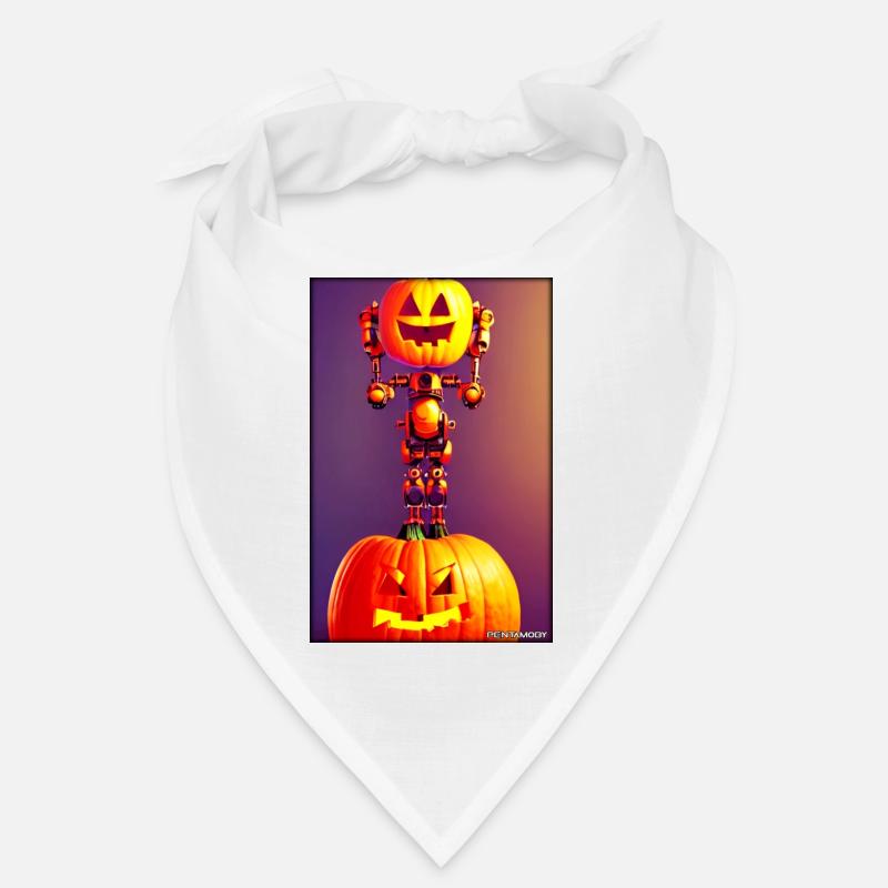 Robots Halloween Future Technology Science Bandana