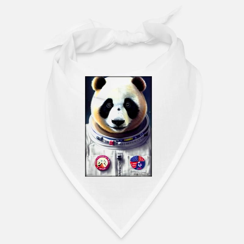 Panda Bear Panda Astronaut Future Sci-Fi Technology Bandana