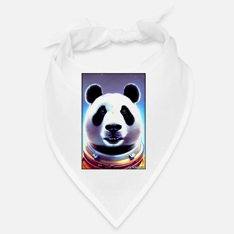 Panda Bear Panda Astronaut Future Sci-Fi Technology Bandana