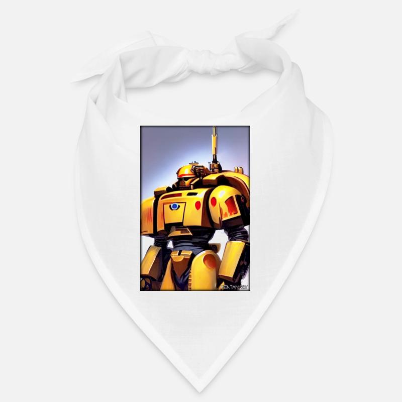 Kampfbot Roboter Supersoldat Maschine Krieger Bandana
