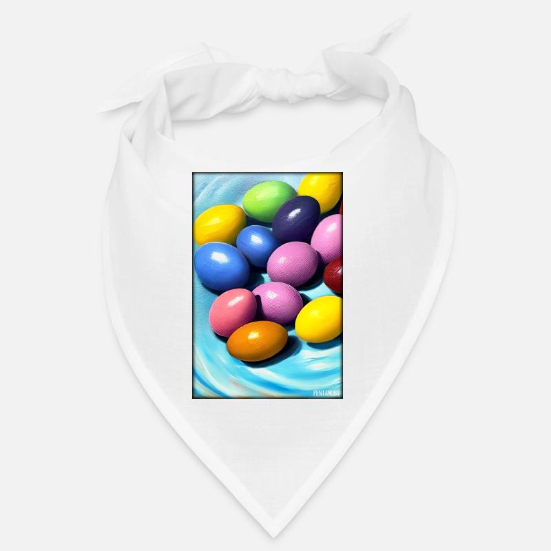 Easter Egg Easter Colorful Eggs Holiday Bandana