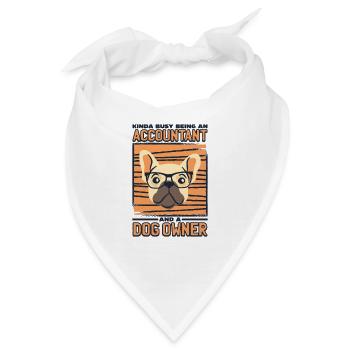 Buchhalter Buchhaltung fiananzamt - Bandana - Weiß - Vorne