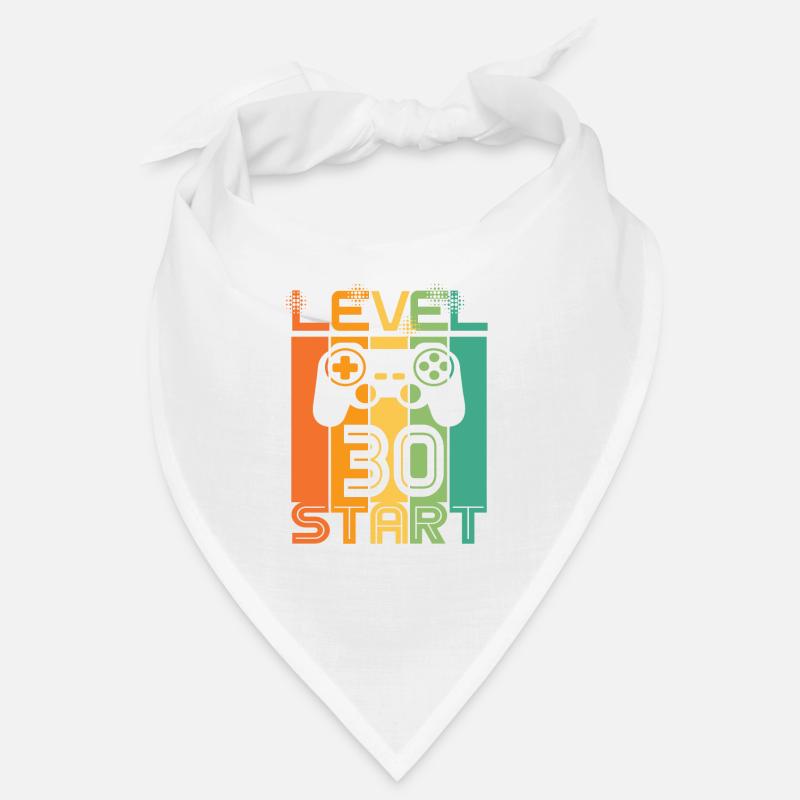 30. Geburtstag Level 30 Start Video Game Design Bandana