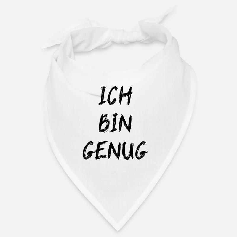 Ich Bin Genug Individuum Einzigartig Selbstbewusst Bandana