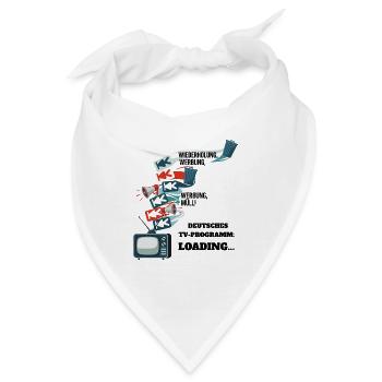 Deutsches TV-Programm: Loading... - Bandana - Weiß - Vorne