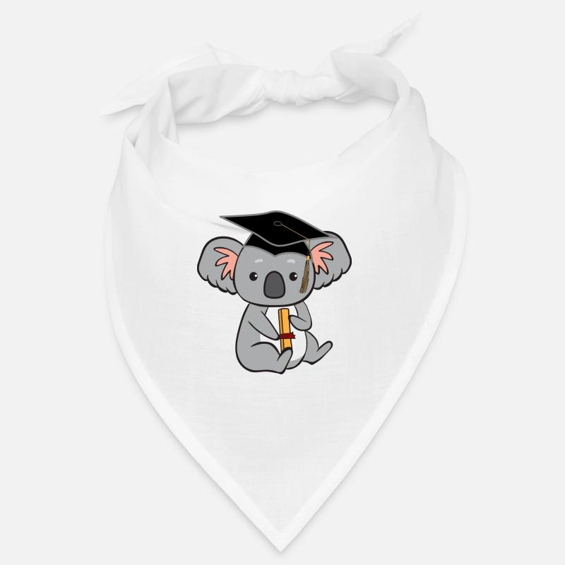 Koala mit Diplom Bandana
