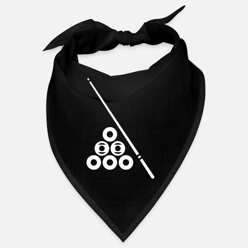 Icône de symbole de billard Bandana