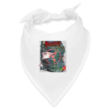 Euro Chaos Warnsignal - Bandana - Weiß - Vorne