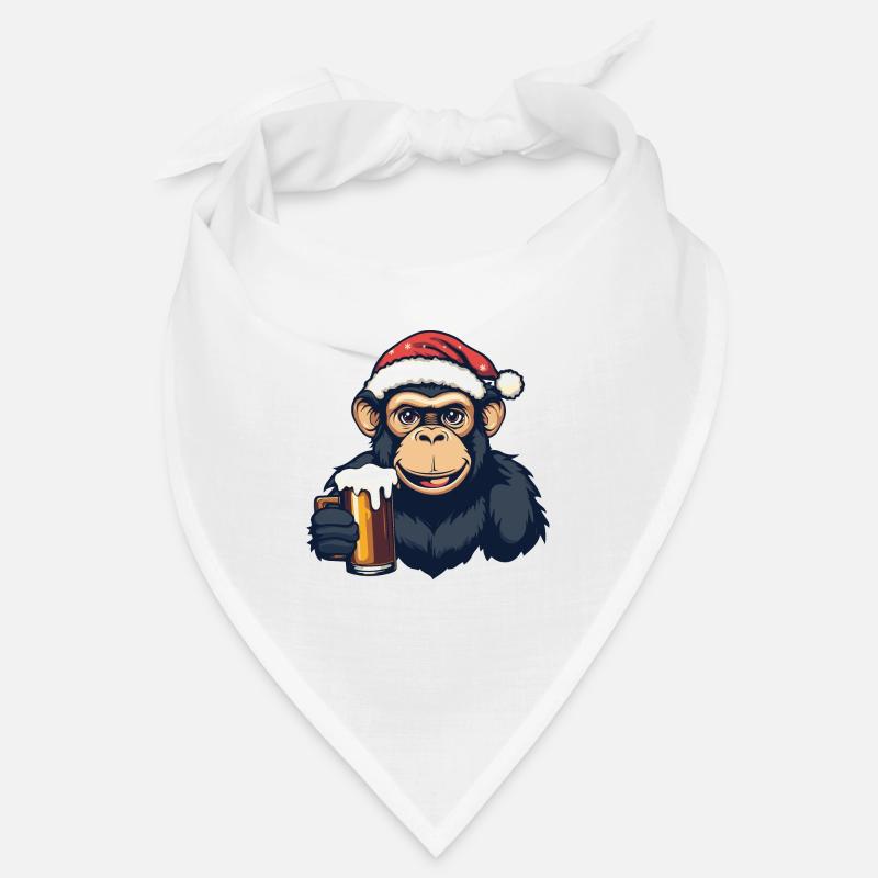Bière de singe Noël Bandana