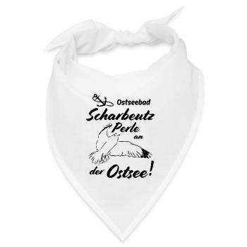 Scharbeutz Ostseebad und Perle an der Ostsee - Bandana - Weiß - Vorne