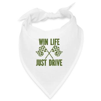 Auto Oldtimer Racing Autoliebhaber Auto-Veteranen - Bandana - Weiß - Vorne