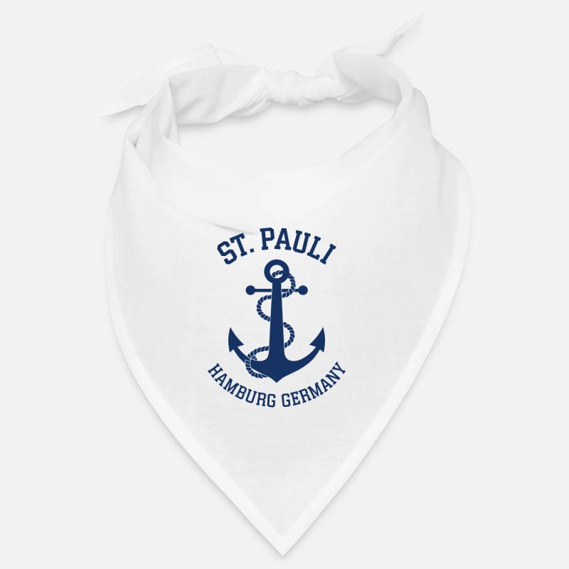 St. Pauli Hamburg Anker Reeperbahn Bandana
