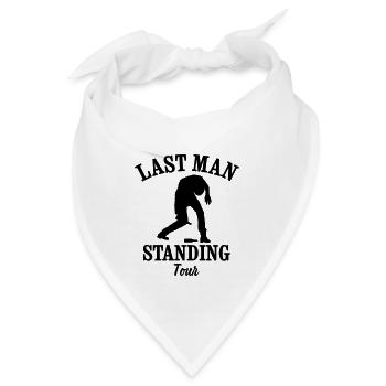 LAST MAN STANDING TOUR - Bandana - Weiß - Vorne