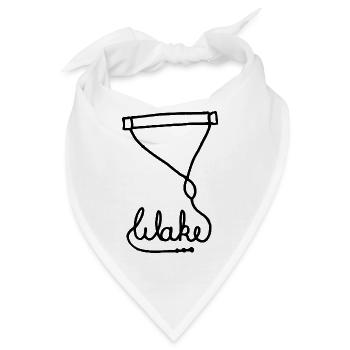Wake Wakeboard - Bandana - Weiß - Vorne