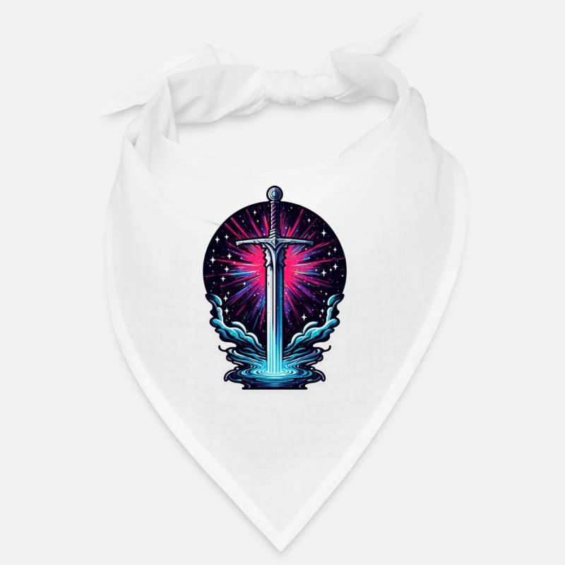 Galaxy Sword - Bandana - Weiß