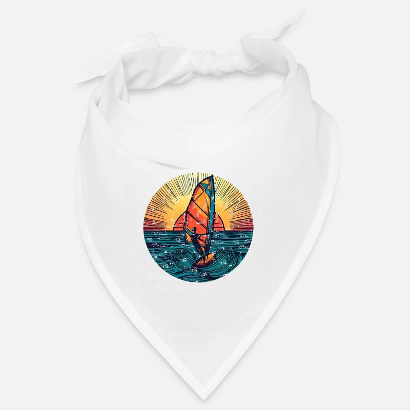 Windsurfer Surfer Sunset Bandana