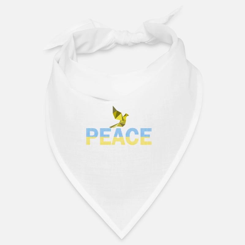 Peace Dove Dot Design Bandana