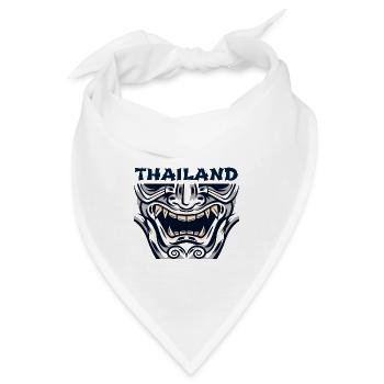 Giant In Literature Of Thailand - Bandana - Weiß - Vorne