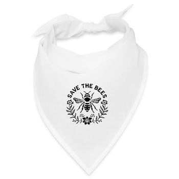 Rettung der Bienen - Bandana - Weiß - Vorne