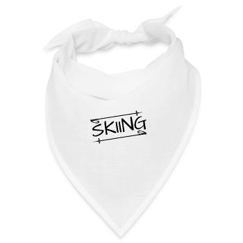 skiing - Bandana - Weiß - Vorne