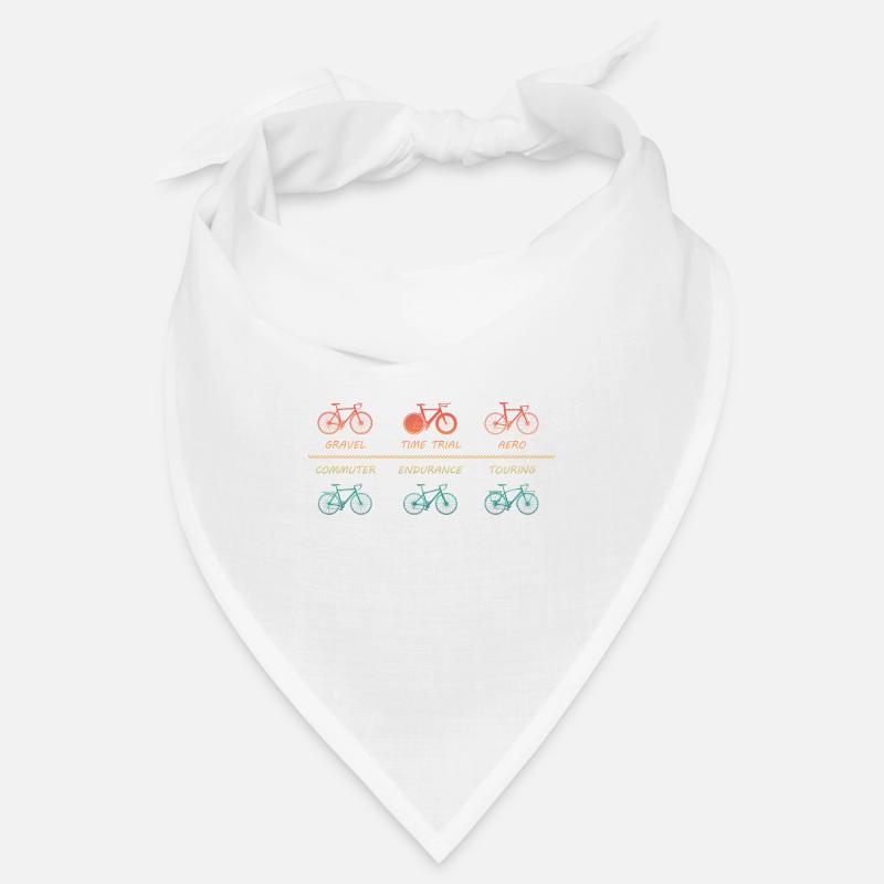 Différents types de vélos de route Vélo de sport Vélo de route Bandana