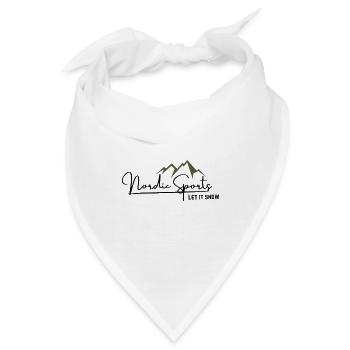 Nordic Sports Addicts - Bandana - Weiß - Vorne
