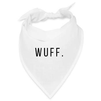 Quotes Wuff LSBTFRQ - Bandana - Weiß - Vorne