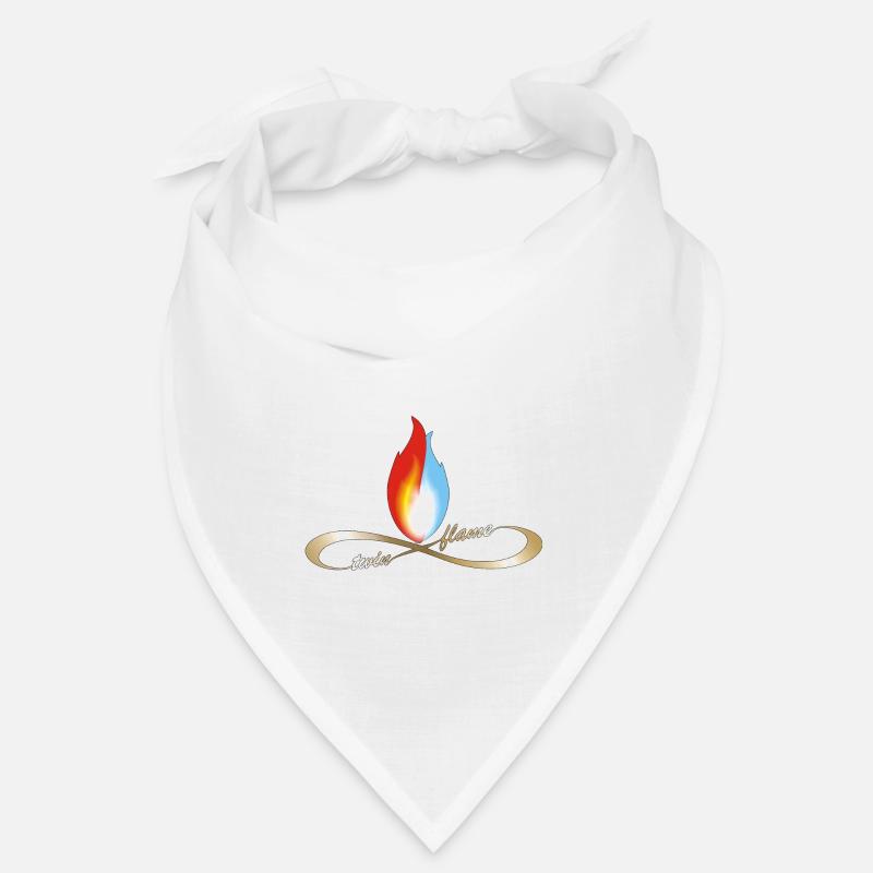 Flamme jumelle Infinity Bandana