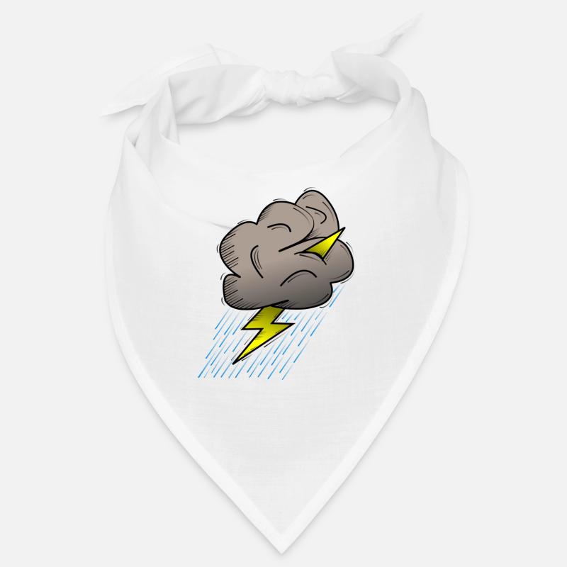 thundercloud - Bandana - white