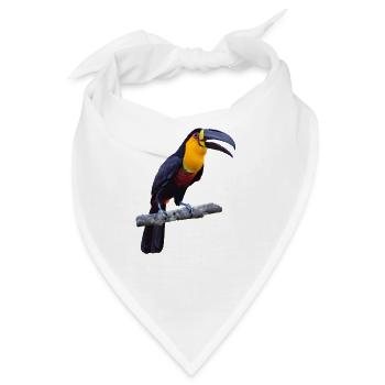 tucan - Bandana - Weiß - Vorne