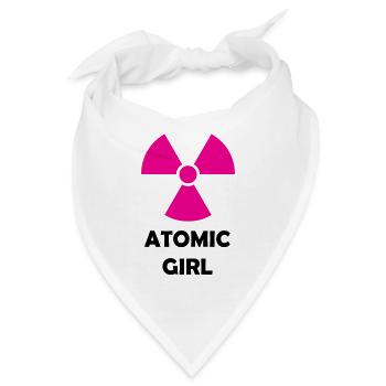 Atomic Mädchen - Bandana - Weiß - Vorne