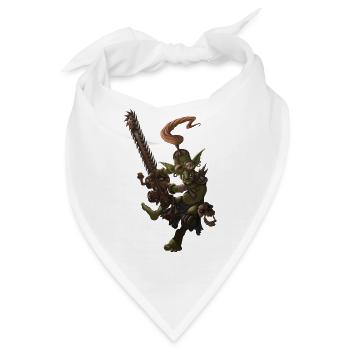 chainsaw kobold - Bandana - Weiß - Vorne