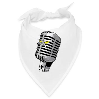 Mikro-Hip-Hop - Bandana - Weiß - Vorne
