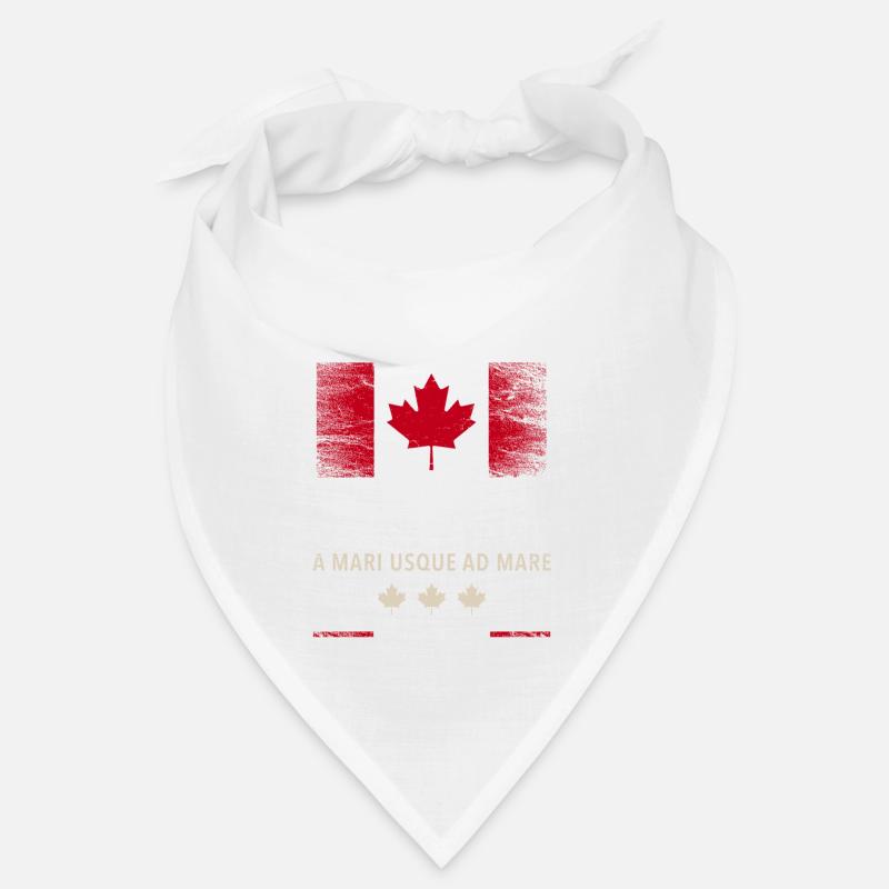 Canada, Ottawa, Maple Leaf Maple Leaf Canada Amérique - Bandana - blanc