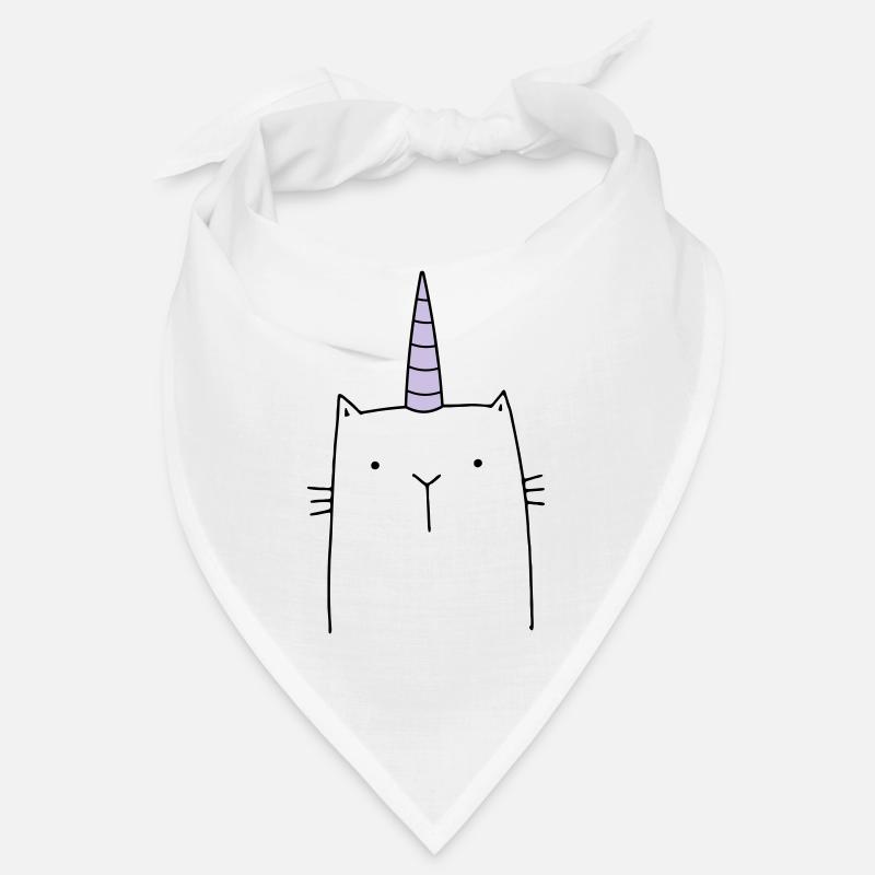 Cadeau mignon chat licorne Bandana