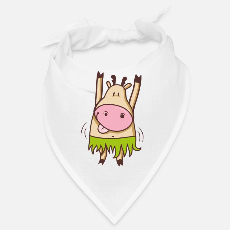 Danse hawaïenne Hula vache Bandana