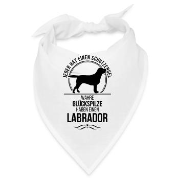 LABRADOR Schutzengel Wilsigns - Bandana - Weiß - Vorne