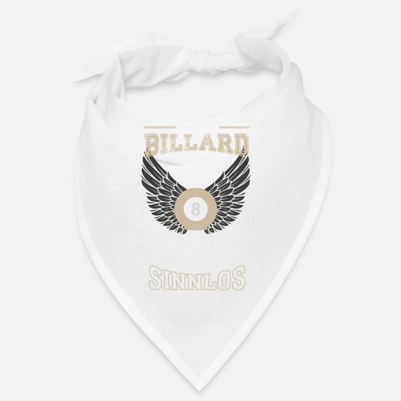 Billard Leben sinnlos - Geschenk Bandana