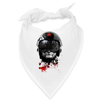 russische Pilot v6 von dk - Bandana - Weiß - Vorne