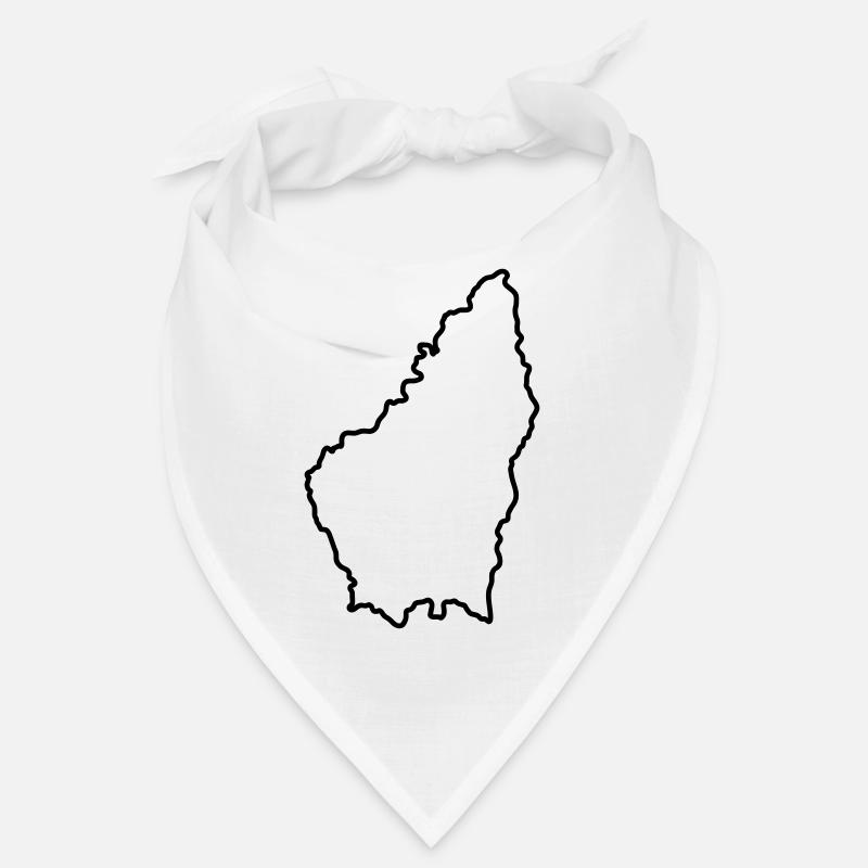 Ardèche couleur - Bandana - blanc