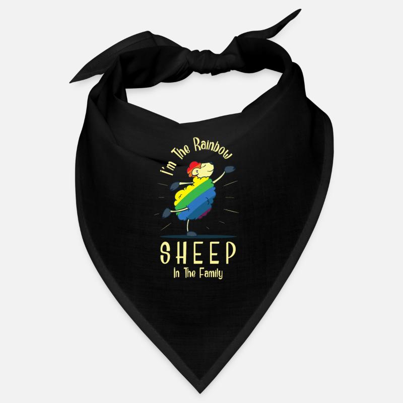 Rainbow Sheep Bandana