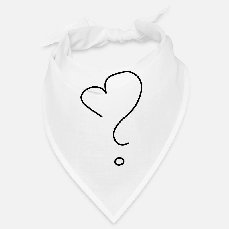Question du cœur Bandana