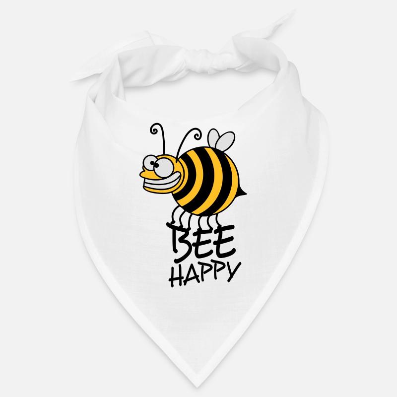 Thick crazy bee bee happy Bandana