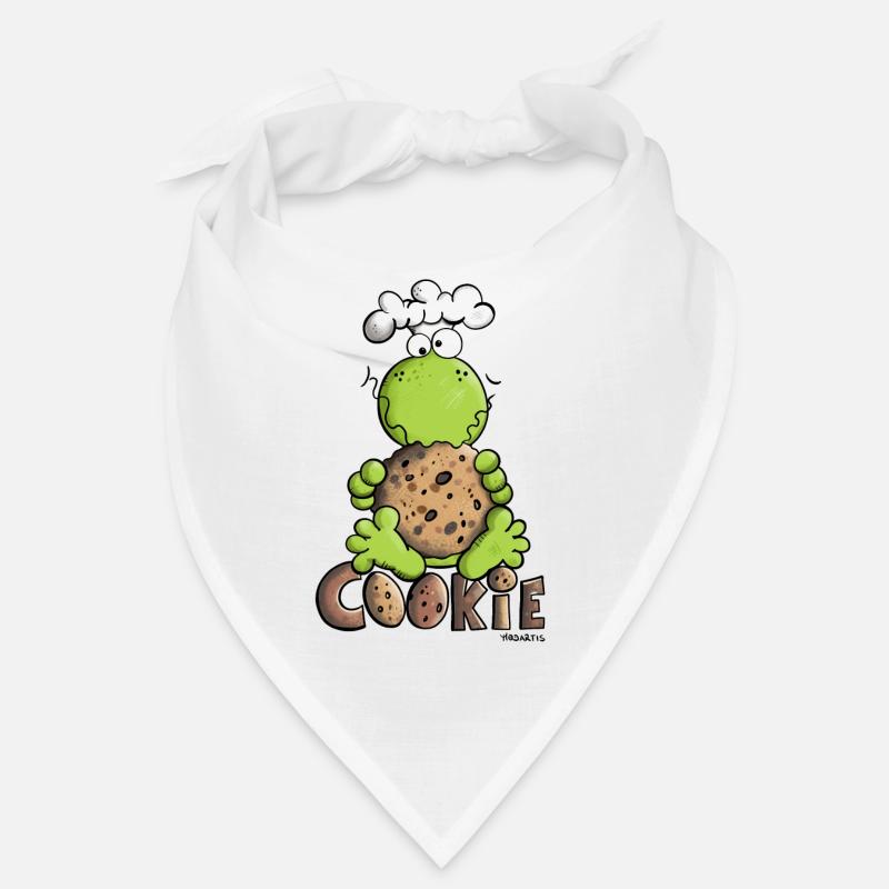 Frosch mit Cookie Bandana