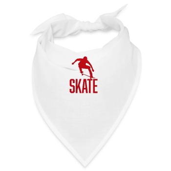 Skate - Bandana - Weiß - Vorne