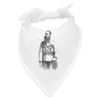 Kronprinz Franz Joseph - Bandana - Weiß - Vorne