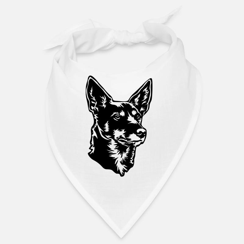 Australian Kelpie Kopf Bandana
