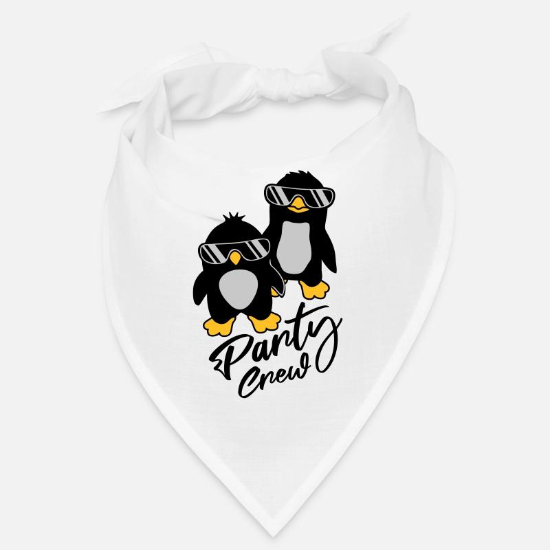 Party Crew Pinguin Freunde Bandana