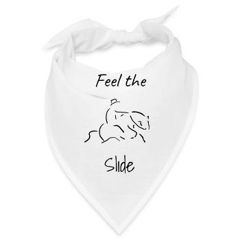 Feel the Slide - Bandana - Weiß - Vorne